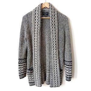 Lucky Brand oversized open front cardigan